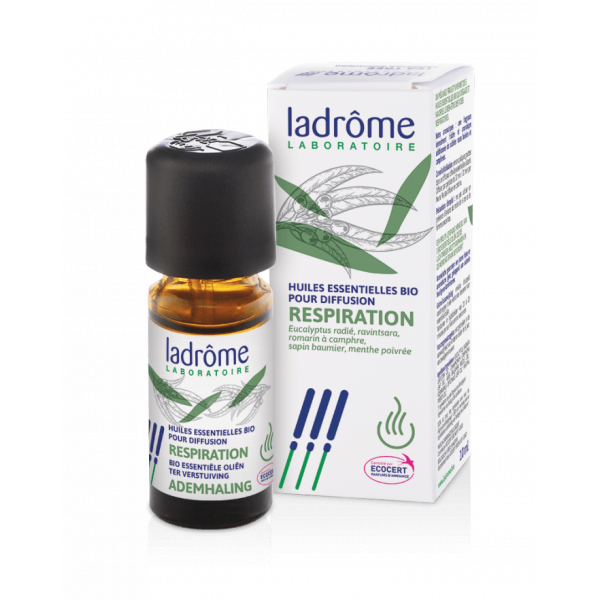 Synergie d'Huiles essentielles Respiration Bio 30 ml - Ladrôme - Huiles essentielles à diffuser - 1