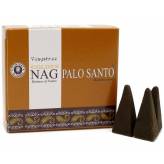 Encens en cône - Golden Nag Palo Santo 20 gr - Vijayshree - Encens, Résines Traditionnelles & Fumigation - 1-Encens en cône - Golden Nag Palo Santo 20 gr - Vijayshree