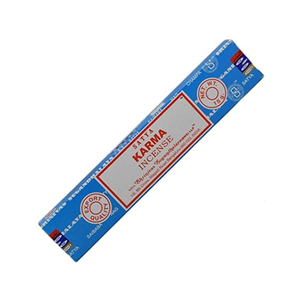 Räucherstäbchen - Karma 15g - Satya - Traditioneller Weihrauch, Harze & Räucherwerk - 1