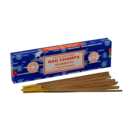 Encens en baguette - Nag champa 100 gr - Satya - Encens, Résines Traditionnelles & Fumigation - 1 Encens en baguette - Nag champa 100 gr - Satya - Encens, Résines Traditionnelles & Fumigation - 1