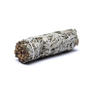 Bâton de fumigation - Sauge blanche (Salvia apiana) +/- 50 gr - 1 - Herboristerie du Valmont