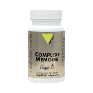 Complexe mémoire avec Cognivia - 30 gélules - Vitall+ - Mémoire - Concentration - Hyperactivité - 1 Complexe mémoire avec Cognivia - 30 gélules - Vitall+ - Mémoire - Concentration - Hyperactivité - 1