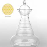 Carafe Alladin Fleur de vie - Or 23.8 carats - 1.3L - Nature's design - Carafe Alladin - 1