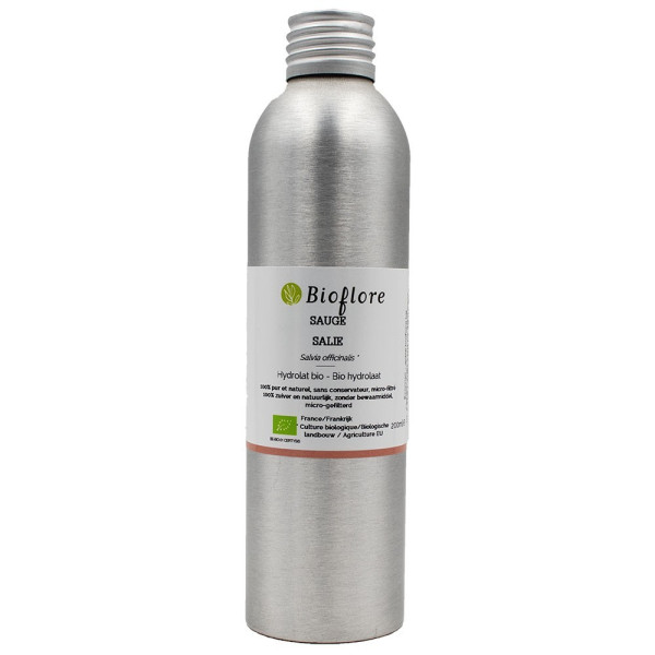 Hydrolat Sauge officinale (Eau florale) BIO 200 ml - Bioflore - Eaux Florales - Hydrolats - 1