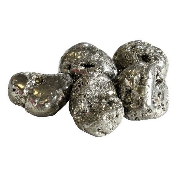 Pierre roulée 1 pce - Pyrite - Lithothérapie - Lithothérapie - Pierres de Santé - Bijoux - 1