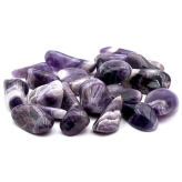 Pierre roulée 1 pce - Améthyste chevron - Lithothérapie - Lithothérapie - Pierres de Santé - Bijoux - 1-Getrommelde steen 1 st - Chevron amethist - Lithotherapie