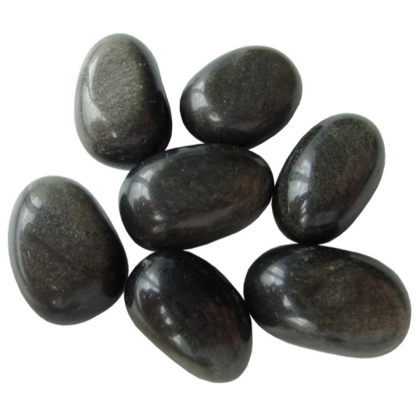 Pierre roulée - Obsidienne dorée - Lithothérapie - Lithothérapie - Pierres de Santé - Bijoux - 1