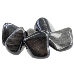 Pierre roulée - Obsidienne fumée - Lithothérapie - Lithothérapie - Pierres de Santé - Bijoux - 1