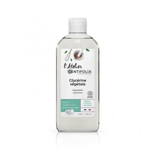 Glycérine végétale 200 ml - Centifolia - Matériel de préparation en Herboristerie - 1