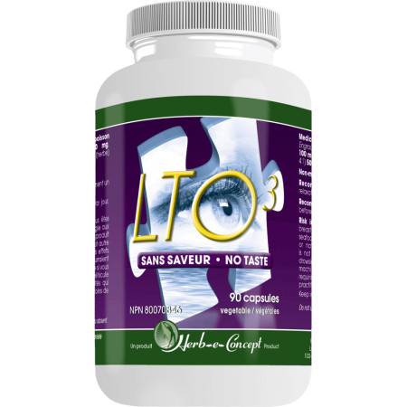 LTO3 90 capsules (Formule sans saveur) - Herb-e-Concept - Complément alimentaire - 1