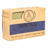 Savon d'Alep à 8 % d'huile de laurier et au Sel de la mer morte 100 gr - Alepeo - Savon d'Alep + - 1-Savon d'Alep à 8 % d'huile de laurier et au Sel de la mer morte 100 gr - Alepeo