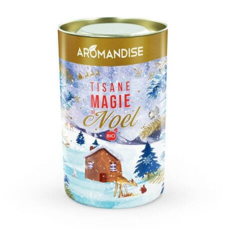 Tisane festive Magie de Noël 60 gr BIO - Aromandise - Tisanes et Infusions Plaisirs en vrac - 1