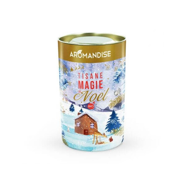 Tisane festive Magie de Noël 60 gr BIO - Aromandise - Tisanes et Infusions Plaisirs en vrac - 1
