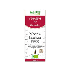 Venasève 250 ml Bio - Herbalgem - Sève de bouleau et aubier de tilleul - 2