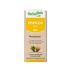 Respigem - Poumons - 50 ml Bio - Herbalgem - GC30 - Gemmothérapie - 2