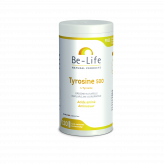 L-Tyrosine 500 120 gélules - Be-Life - Acides aminés - 1-L-Tyrosine 500 120 gélules - Be-Life