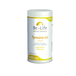 L-Tyrosine 500 120 gélules - Be-Life - Acides aminés - 1