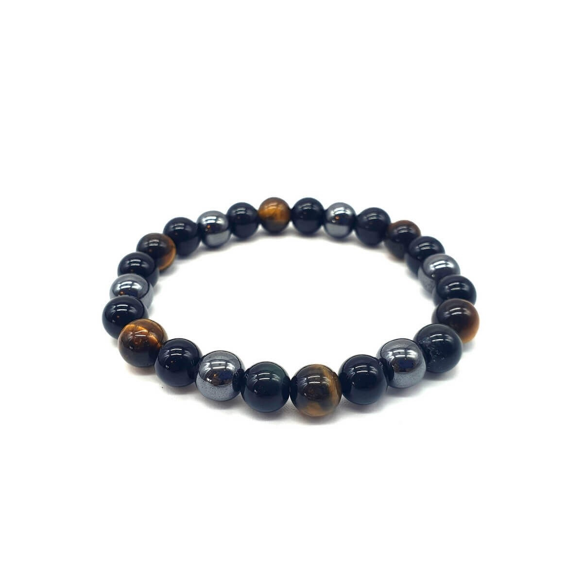 Manifestatie edelstenen Armband – Rutielkwarts, Citrien & Pyriet Manifestatie edelstenen Armband – Rutielkwarts, Citrien & Pyriet