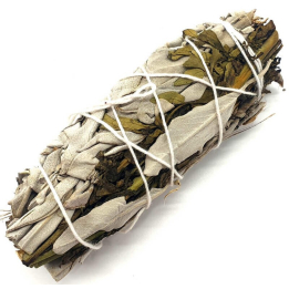 Bâton de fumigation - Sauge blanche et feuilles d'Arruda +/- 25 g - Encens, Résines Traditionnelles & Fumigation - 1