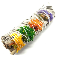 Räucherstäbchen ca. 30 g – Weißer Salbei „Positive Vibes“ – Weihrauch, traditionelle Harze & Räucherwerk – 1