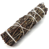 Bâton de fumigation  Sauge Shasta +/- 25 g - Encens, Résines Traditionnelles & Fumigation - 1-Shasta Salie Smudge Stick +/- 25g