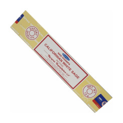 Encens en baguette - Sauge Blanche californienne 15 gr - Satya - Encens, Résines Traditionnelles & Fumigation - 1