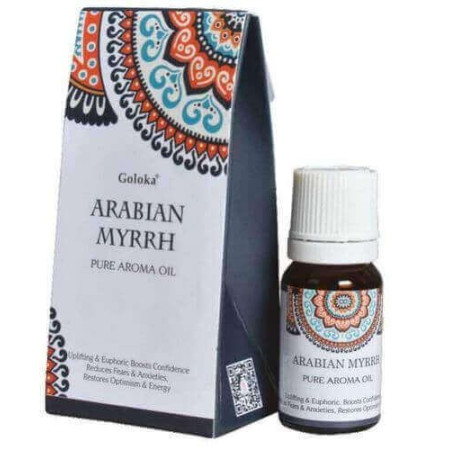 Huile parfumée - Myrrhe d'Arabie 10 ml - Goloka - Encens, Résines Traditionnelles & Fumigation - 1 Huile parfumée - Myrrhe d'Arabie 10 ml - Goloka - Encens, Résines Traditionnelles & Fumigation - 1