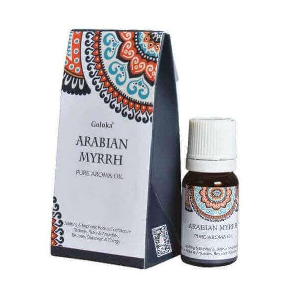 Huile parfumée - Myrrhe d'Arabie 10 ml - Goloka - Encens, Résines Traditionnelles & Fumigation - 1