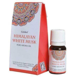 Huile parfumée - Musc blanc de l'Himalaya 10 ml - Goloka - Encens, Résines Traditionnelles & Fumigation - 1