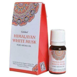 Huile parfumée - Musc blanc de l'Himalaya 10 ml - Goloka - Encens, Résines Traditionnelles & Fumigation - 1