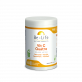 Vit C Quatro  60 gélules - Be-Life - Vitamine C, Acérola et Bioflavonoïdes - 1