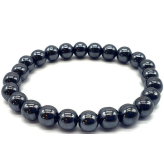Bracelet Hematite - 8 mm - Lithothérapie - Lithothérapie - Pierres de Santé - Bijoux - 1-Hematiet Armband - 8 mm - Lithotherapie