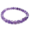 Amethyst-Armband – 6 mm – Lithotherapie – Kristallheilung – Heilsteine – Schmuck – 1