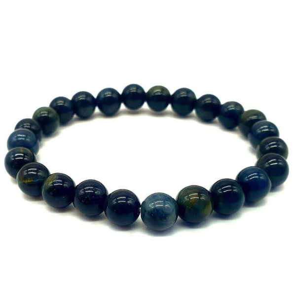 Falkenauge-Armband – 8 mm – Lithotherapie – Kristallheilung – Heilsteine – Schmuck – 1