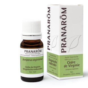 Huile essentielle - Cèdre de Virginie 10 ml - Pranarôm - 1 - Herboristerie du Valmont