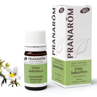 Huile Essentielle - Ciste ladanifere 5 ml BIO - Pranarôm - 1 - Herboristerie du Valmont Huile Essentielle - Ciste ladanifere 5 ml BIO - Pranarôm - 1 - Herboristerie du Valmont