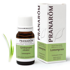 Huile Essentielle - Lemongrass 10 ml - Pranarôm - Huiles essentielles unitaires - 1