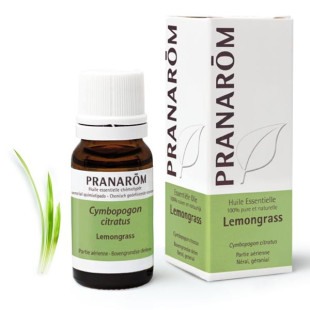 Huile Essentielle - Lemongrass 10 ml - Pranarôm - 1 - Herboristerie du Valmont