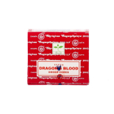 Encens en cône - Sang de dragon 12 pièces - Satya - Encens, Résines Traditionnelles & Fumigation - 1-Wierookkegel - Drakenbloed 12 stuks - Satya