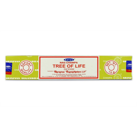 Encens en baguette - Tree of Life 15 gr - Satya - Encens, Résines Traditionnelles & Fumigation - 1