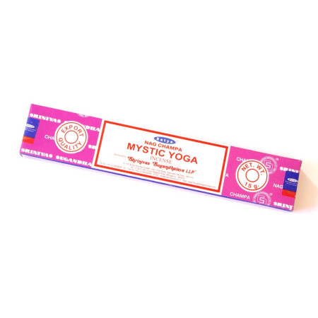 Encens en baguette - Mystic Yoga 15 gr - Satya - Encens, Résines Traditionnelles & Fumigation - 1