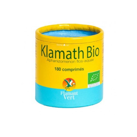 Klamath (Afa-Klamath) 120 comprimés de 500 mg - Bio - Flamant vert - Gélules de plantes - 1