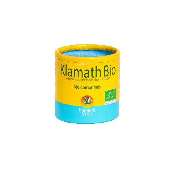 Klamath (Afa-Klamath) 120 comprimés de 500 mg - Bio - Flamant vert - Gélules de plantes - 1