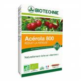 Acérola Bio 20 ampoules - Biotechnie - Vitamine C, Acérola et Bioflavonoïdes - 1