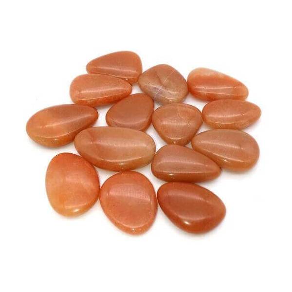 Galet roulé - Aventurine orange - Lithothérapie - Lithothérapie - Pierres de Santé - Bijoux - 1
