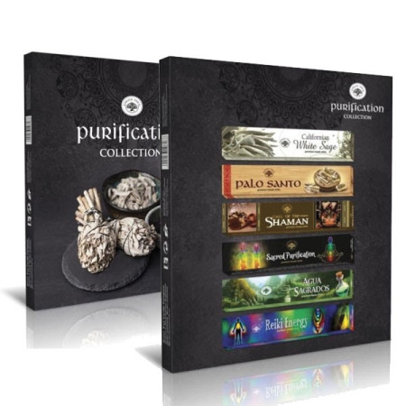 Coffret Encens Bâton 6 Fragrances - Purification Collection - Green Tree - Encens, Résines Traditionnelles & Fumigation - 1