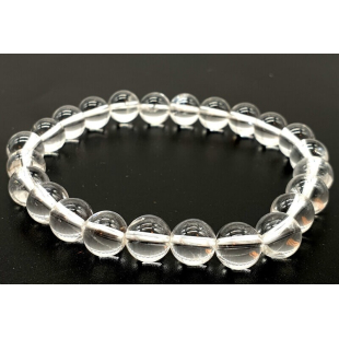 Bracelet Cristal de Roche - 8 mm - Lithothérapie - 1 - Herboristerie du Valmont Bracelet Cristal de Roche - 8 mm - Lithothérapie - 1 - Herboristerie du Valmont