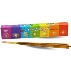 Encens en baguette - 7 Chakras 15 gr - Green Tree - Encens, Résines Traditionnelles & Fumigation - 1