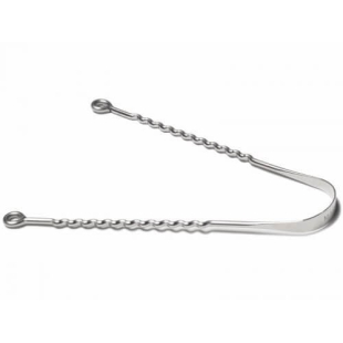 Gratte-langue (Hrid dhauti) en inox - 1 - Herboristerie du Valmont Gratte-langue (Hrid dhauti) en inox - 1 - Herboristerie du Valmont