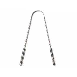 Gratte-langue (Hrid dhauti) en inox Confort - 1 - Herboristerie du Valmont Gratte-langue (Hrid dhauti) en inox Confort - 1 - Herboristerie du Valmont